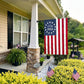 TOPFLAGS 250 Anniversary USA Flag House Flags 1776-2026 Betsy Ross Bennington Garden Flags 13 Star Colonies Double Side 28x40 Inch for Outside American Patriotic Banner USA TOPFLAGS,INC