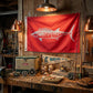 TOPFLAGS Red Wahoo Fish Flag 12x18 Inch Double Sided Heavy Duty Boat Fishing Flag - Vivid Color Fisherman's Catch Flags for Boating | 4 Row Stitched and 2 Brass Grommets USA TOP FLAGS, INC