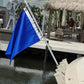 FLAGWIN Blue Flag 12x18 Inches, Heavy Duty Polyester Blue Flag Small with 2 Brass Grommets, 12"x18" Custom Blank Flags for DIY, Boat, Garden, Yard Decoration USA TOP FLAGS, INC