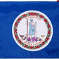 TOPFLAGS Virginia Flag 12x18 Inch, Double Sided 3-Ply Heavy Duty Polyester - Small Virginia State Boat Flag, Fade Proof Outdoor Marine Flags with 2 Brass Grommets (VA) USA TOP FLAGS, INC