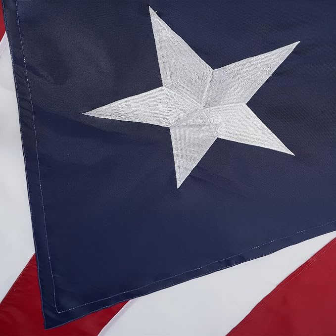 TOPFLAGS Puerto Rico Flag 3x5 Feet Nylon Puerto Rico Nautical Flags Embroidered Stars and Sewn Stripes Fade Resistant Banner Indoor Outdoor USA TOP FLAGS, INC