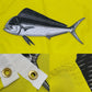 TOPFLAGS Dolphin Fishing Boat Flag 12x18 Inch Double Sided Heavy Duty Fisherman's Catch Flags for Boating | 4 Row Stitched and 2 Brass Grommets USA TOP FLAGS, INC
