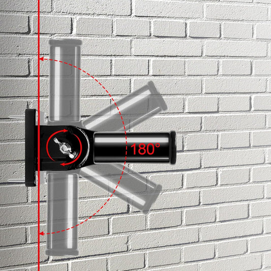 6 Ft Flag Pole Holder for Outside House with American Flag 3x5 Portable Tangle Free Flagpole Kit for Porch Outdoor