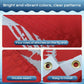 TOPFLAGS Red Wahoo Fish Flag 12x18 Inch Double Sided Heavy Duty Boat Fishing Flag - Vivid Color Fisherman's Catch Flags for Boating | 4 Row Stitched and 2 Brass Grommets USA TOP FLAGS, INC
