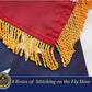 TOPFLAGS American Flag US Flags with Fringe 4x6 Ft Heavy Duty USA Flag Tassel Indoor Embroidered Stars Sewn Stripes Vibrant Color Banner USA TOP FLAGS, INC