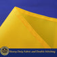 TOPFLAGS Solid Yellow Flag BlanK Flags 2x3 Ft Create Your Own Solid Yellow Flag DIY Blanks Canvas Banner to Decorate with Brass Grommets USA TOP FLAGS, INC