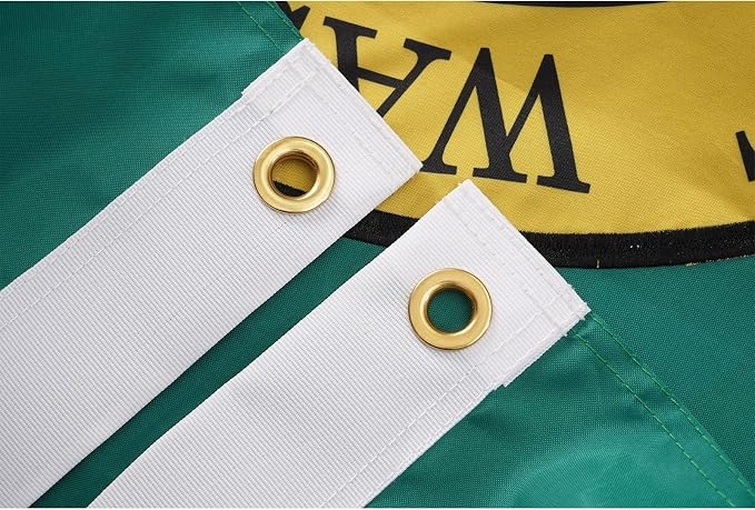 TOPFLAGS Mexican Flag 6x10 Embroidered Mexico Flags Bandera de Large MX Heavy Duty Sewn Stripes with 2 Brass Grommets USA TOP FLAGS, INC