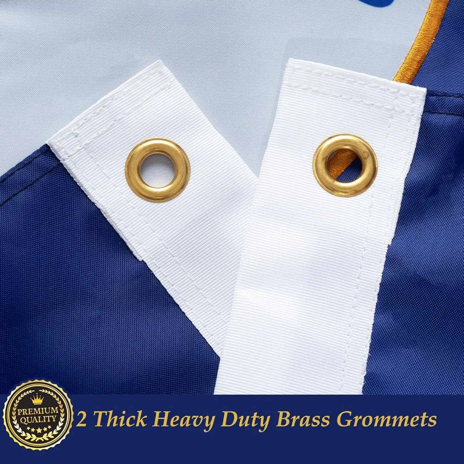 TOPFLAGS Kentucky Flag 3x5 Outdoor KY State Flags Embroidered Flag Double Side Heavy Duty Sewn Stripes with 2 Brass Grommets USA TOP FLAGS, INC