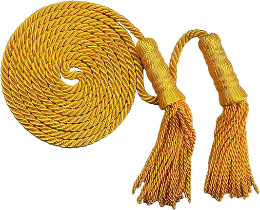 Gold Braided Tassel Flag Cord 108 Inch, Gold Braided Cord Tassel for Indoor Flagpole Display…