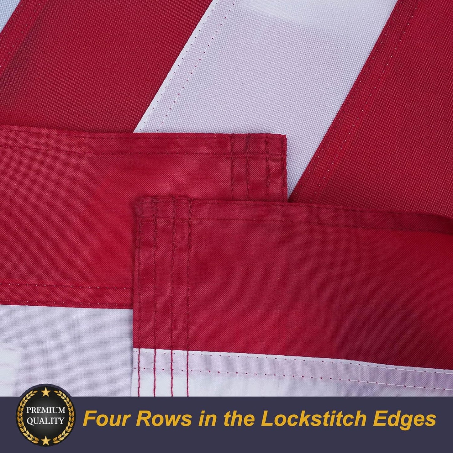 Betsy Ross Flag 2x3 Feet Embroidered 13 Star American Flags for 250th Anniversary Heavy Duty Outdoor Colonies Banner for Outside