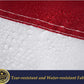 TOPFLAGS Texas Flag 8x12 Heavy Duty Outdoor TX State Flags - Embroidered Star Sewn Stripes for Outside with 4 Brass Grommets USA TOP FLAGS, INC