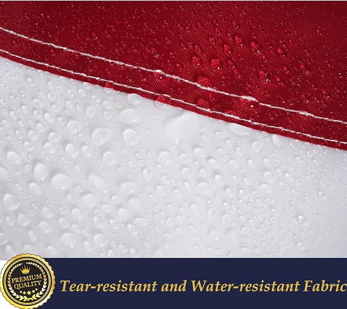 TOPFLAGS Texas Flag 8x12 Heavy Duty Outdoor TX State Flags - Embroidered Star Sewn Stripes for Outside with 4 Brass Grommets USA TOP FLAGS, INC