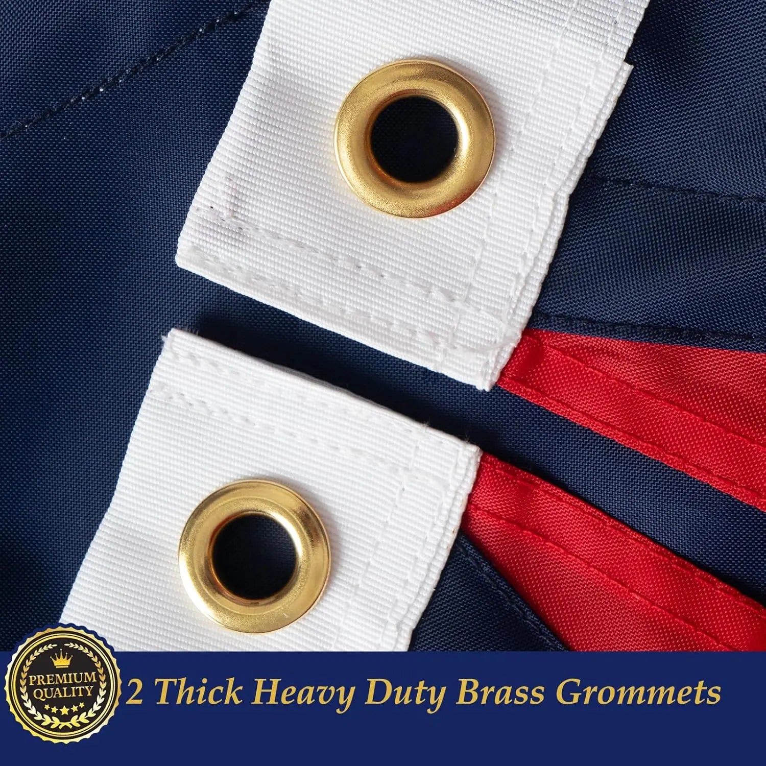 TOPFLAGS Ohio Flag 3x5 Outdoor OH State Flags Embroidered Flag Heavy Duty Sewn Stripes with 2 Brass Grommets USA TOP FLAGS, INC