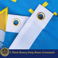 TOPFLAGS South Dakota Flag 4x6 Outdoor SD State Flags Embroidered Flag Heavy Duty Sewn Stripes with 2 Brass Grommets USA TOP FLAGS, INC