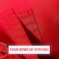 FLAGWIN Red Boat Flag 12x18 Inch, Vivid Color Small Plain Red Flags with Canvas Header & Brass Grommets, Double Stitched Fade Proof Nylon, Custom Flags for Marine, Safety USA TOP FLAGS, INC