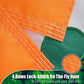 Irish Shamrock Flag 4X6 Ft Outdoor Embroidered Ireland Flag Heavy Duty Irish Clover Flags for St Patricks Day with 2 Brass Grommets Outside Decoration