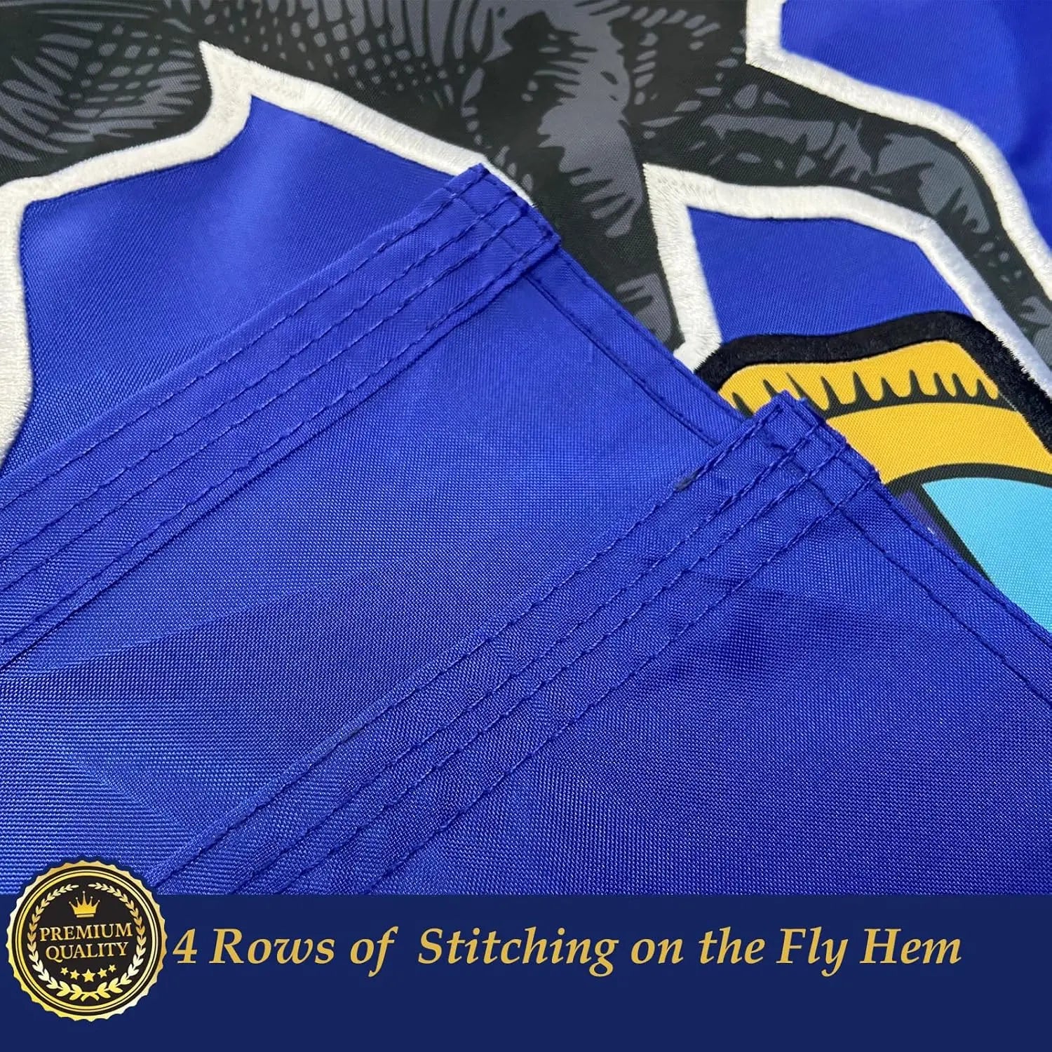 Pennsylvania Flag 3x5 Outdoor PA State Flags Embroidered Flag Heavy Duty Double Side Sewn Stripes with 2 Brass Grommets USA TOP FLAGS, INC
