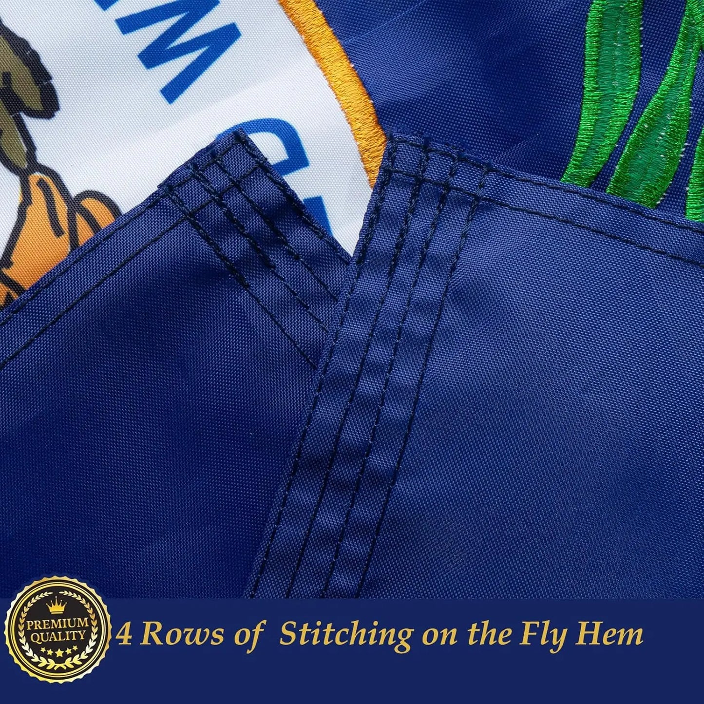 TOPFLAGS Kentucky Flag 3x5 Outdoor KY State Flags Embroidered Flag Double Side Heavy Duty Sewn Stripes with 2 Brass Grommets USA TOP FLAGS, INC