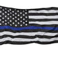 Pack of 2 Thin Blue Line American Flag - 4x6 Blue Stripe American Matter Police Flags - USA Honoring Law Enforcement Officers Banner Flags Outdoor Indoor