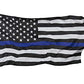 Pack of 2 Thin Blue Line American Flag - 4x6 Blue Stripe American Matter Police Flags - USA Honoring Law Enforcement Officers Banner Flags Outdoor Indoor