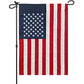 Pack of 2 Tea Stained Patriotic American Garden Flag- USA Independent Day 4th of July Double Sided Yard Outdoor Celebrate Decorative Flags Banner 12.5" x 18"