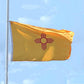 New Mexico Flag 3x5 ft, Double Sided 3 layers Polyester Mexico State Flags, Made in USA New Mexico Flags with 2 Brass Grommets(New Mexico)