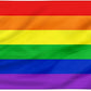 Progress Pride LGBT Flag 4x6 Ft, Rainbow Gay Lesbian Bisexual Transgender Community Flags, Vivid Color LGBTQ Resistant UV Outdoor Banner with 2 Brass Grommets