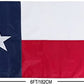 Texas Flag 6x10 Outdoor - Texas Flags Heavy Duty Oxford Nylon State Flag Made in USA Embroidered Sewn Stripes with Canvas Header 2 Brass Grommets for Room Outside