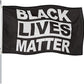 Pack of 2 Black Lives Matter Flag 3x5 Outdoor- 100% Durable Polyester Black Pride BLM Flag Banner with 2 Grommets