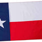 Pack of 2 Durable Texas State Flag 3x5 Outdoor with Pole Sleeve - Heavy Duty Polyester Texas Flags Banner for Indoors