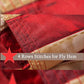 Pack of 2 Tea Stained American Flag Outdoor - 3x5 Flags with Brass Grommets United States Vintage Antiqued Banner for Outside Indoor