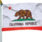 Pack of 2 California Flag 3x5 CA State Bear Flags Cali Durable Banner with Grommets for Outdoor Indoor
