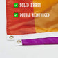 Pack of 2 Pride Flag Outdoor Progress Pride Flags 4x6 Gay Bisexual LGBTQ+ Rainbow Banner Fade-Resistant