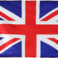 Pack of 2 United Kingdom UK Flag 3x5 Ft, Union Jack British Flags with 2 Brass Grommets and Canvas Header, Vivid Color England Outdoor Banner