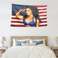 Nic-ki Min-aj Flag American Flags 3x5 Barb Flag USA Niki Minage Tapestry Banner for Room, Bedroom, Car, Outside Fade-resistant USA TOP FLAGS,INC