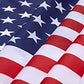Pack of 2 USA Flag 4x6 Outdoor - Durable Heavy Duty National Flag American Indoor - Vivid Color with Brass Grommets
