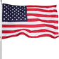 Pack of 2 USA Flag 4x6 Outdoor - Durable Heavy Duty National Flag American Indoor - Vivid Color with Brass Grommets