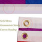 Pack of 2 Rainbow Gay Pride Flag, LGBT Lesbian 3×5Ft Banner, Stripe Outdoor Flags, Fade Resistant Durable Polyester with 2 Brass Grommets, Double Stitched for Home Room Wall Decoration Outside/Inside Use