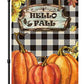 Pack of 2 Hello Fall Garden Flags - Sunflowers Pumpkin Plaid Flag Autumn 12.5 x 18 Inch - House Yard Double Sided hanksgiving Day Decoration Country Outdoor Indoor Banner