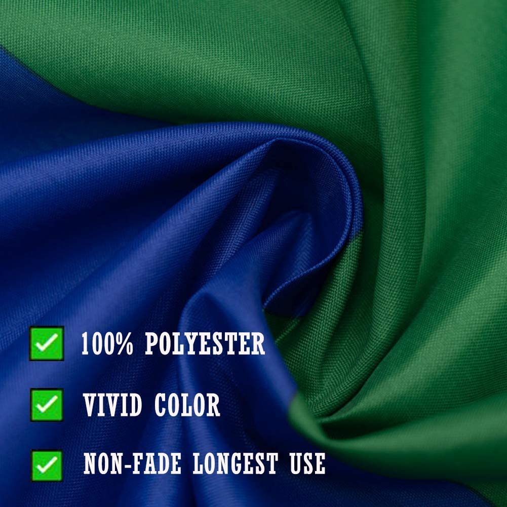 Pack of 2 Pride Flag Outdoor Progress Pride Flags 4x6 Gay Bisexual LGBTQ+ Rainbow Banner Fade-Resistant