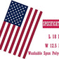 Pack of 2 American Flag USA Garden Flag 12 x 18 - Patriotic Double Sided Small American Flags for Yard (American Garden Flag)