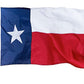 Texas State Flag 4x6 feet, Heavy Duty Embroidered Texas Flags for Outdoors, 240D Nylon TX Flags UV Protected Sewn Stripes with Brass Grommets for Outside Insides House Made in USA