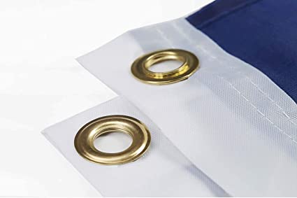 Pack of 2 USA Flag 4x6 Outdoor - Durable Heavy Duty National Flag American Indoor - Vivid Color with Brass Grommets