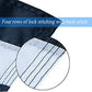 Thin Blue Line Flag 3x5 ft, American Police Flag for Outside with Embroidered Stars Made in USA, Back The Blue Flags, USA Blue Line Flag Banner with 2 Brass Grommets for Law Enforcement Officers