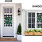 Pack of 2 Welcome Boxwood Wreath Garden Flag - Double Sided Buffalo Plaid Check Flag Autumn 12.5 x 18 Inch - House Yard vertical Decoration Country Outdoor Indoor Banner