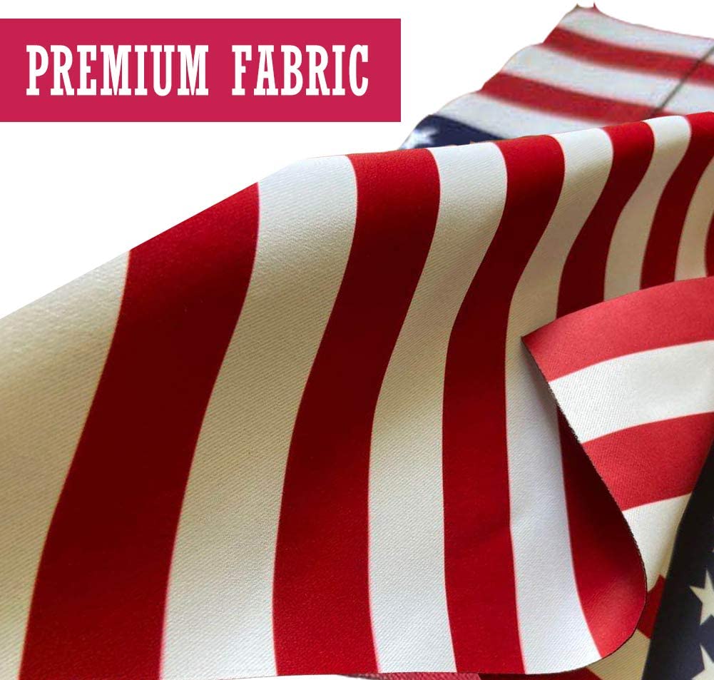 Pack of 2 Besty Ross American Garden Flag 12 x 18- Ross Flags 13 Stars Patriotic Double Sided USA Small for Yard Decor
