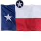 American Flag 4x6 Embroidered Stars USA Flags and Texas Flag 3x5 Outdoor Bundle