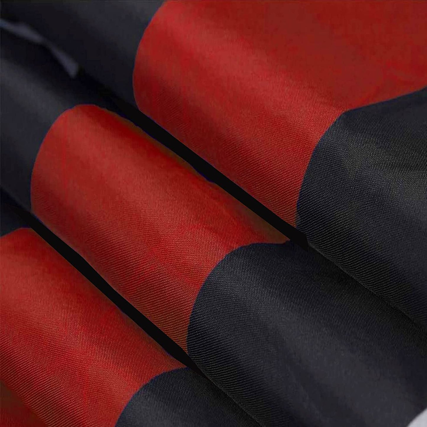 Pack of 2 Thin Red Line American Flag 3x5 Ft- Black White Red Stripes American Honoring Firefighter Flags Banner Durable Polyester