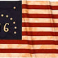 Tea Stained Bennington 1776 Flag 3x5 Embroidered- 100% Durable Polyester Heavy Duty Primitive Vintage 76 Flags Banner with 2 Brass Metal Grommets Sewn Stripes