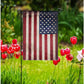 Pack of 2 Tea Stained Patriotic American Garden Flag- USA Independent Day 4th of July Double Sided Yard Outdoor Celebrate Decorative Flags Banner 12.5" x 18"